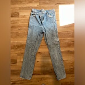 ABERCROMBIE & FITCH 90S STRAIGHT ULTRA HIGH RISE DENIM JEANS SIZE 29/8 REGULAR
